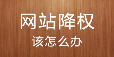 杭州SEO優(yōu)化之網(wǎng)站降權(quán)原因分析(圖1)