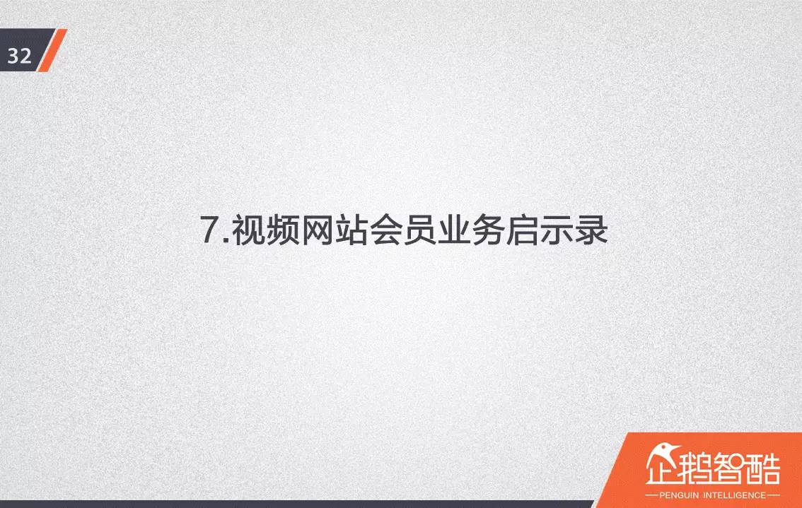 忠誠與流失：中國視頻網(wǎng)站付費(fèi)會員調(diào)查報告！