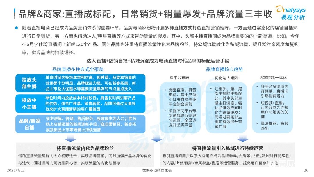 021上半年直播電商行業(yè)洞察報告